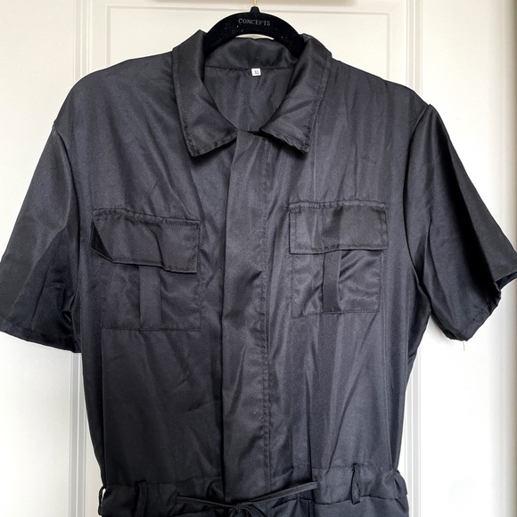 Unisex XL Black Jumpsuit - Picture 1 of 5